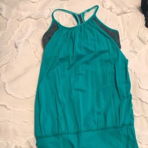 Lulu tank with built in sports bra